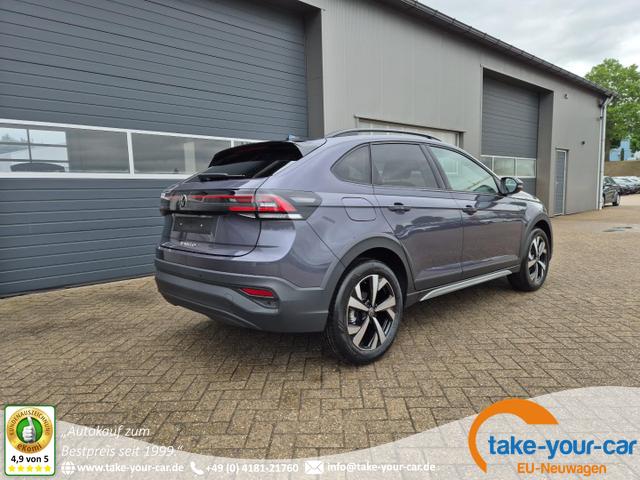 Volkswagen Taigo - 1.0 TSI 116PS DSG Life LED-Matrix-Scheinwerfer Klimaautomatik Sitzheizung PDC Rückf.Kamera 17-LM abged.Scheiben 2xKeyless DAB+ Bluetooth Touchscreen Apple CarPlay Android Auto Vorlauffahrzeug