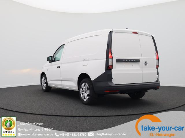 Volkswagen Caddy Cargo - Maxi 2.0 TDI 102PS 2-Sitzer Klima Tempomat PDC Apple CarPlay Android Auto Hecktüren180º Schiebetür rechts Vorlauffahrzeug