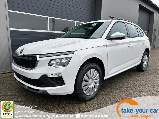 Skoda Kamiq - 1.0 TSI 115PS DSG Selection Matrix-LED Sitzheizung Garantieverlängerung Klimaautomatik Parksensoren Skoda-Radio drahtlos Apple CarPlay + Android Auto Digital Cockpit Tempomat abg.Scheiben Vorlauffahrzeug