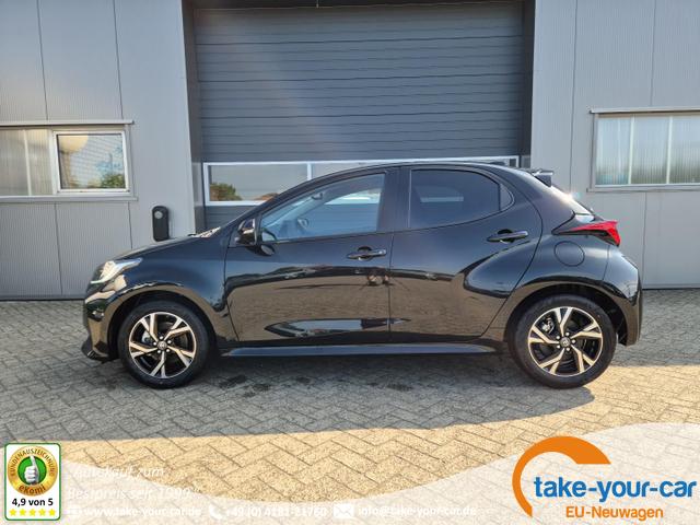Toyota Yaris - 1.5VVT-iE 116PS Automatik Teamplayer Klimaautomatik Sitzheizung Lenkradheizung Rückf.Kamera 16-LM abged.Scheiben 2xKeyless DAB+ Bluetooth Touchscreen Apple CarPlay Android Auto ACC Vorlauffahrzeug