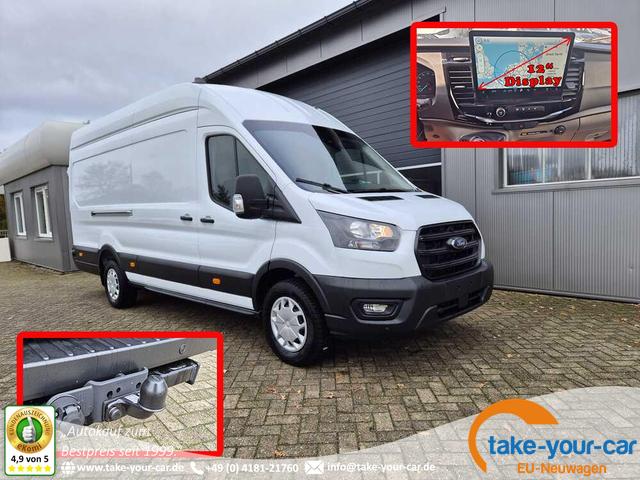 Ford Transit - 350 L4H3 2.0 EcoBlue 130PS Trend Heckantrieb 3,5t 2-Sitzer AHK Sitzheizung Frontscheibe beheizb. Klimaautomatik Navi PDC v+h Bluetooth DAB Apple CarPlay Android Auto Tempomat Ganzj.Reifen Vorlauffahrzeug