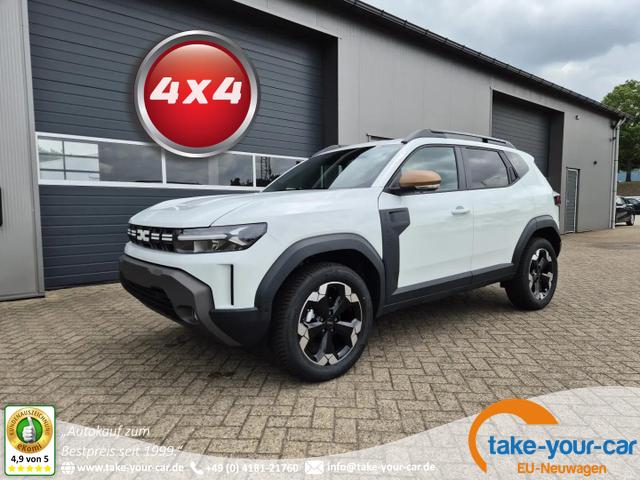 Dacia Duster - Extreme 4x4 130PS 1.2 TCe 4x Kamera Lenkradheizung Sitzheizung Klimaautomatik Teil-Leder elektr.Parkbremse Bluetooth Apple Carplay Android Auto PDC v+h 2xKeyless 18-LM Ganzj.Reifen Vorlauffahrzeug