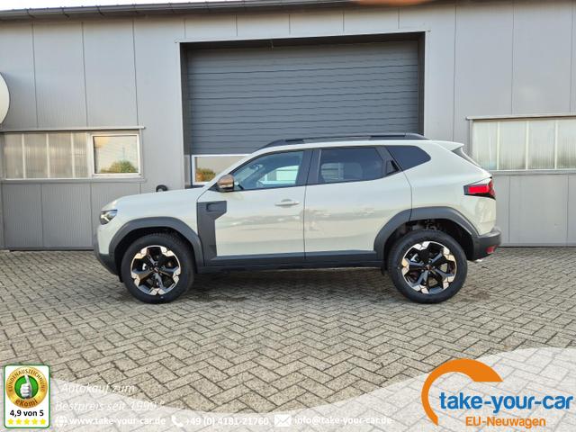 Dacia Duster - Extreme 4x4 130PS 1.2 TCe 4x Kamera Lenkradheizung Sitzheizung Klimaautomatik Teil-Leder elektr.Parkbremse Bluetooth Apple Carplay Android Auto PDC v+h 2xKeyless 18-LM Ganzj.Reifen Vorlauffahrzeug