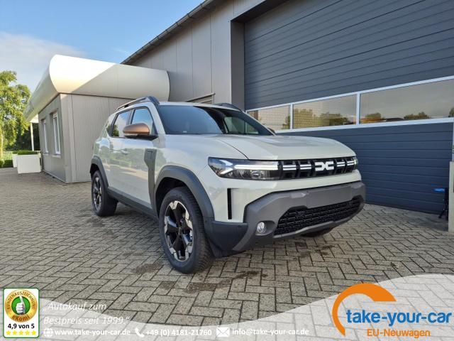Dacia Duster - Extreme 4x4 130PS 1.2 TCe 4x Kamera Lenkradheizung Sitzheizung Klimaautomatik Teil-Leder elektr.Parkbremse Bluetooth Apple Carplay Android Auto PDC v+h 2xKeyless 18-LM Ganzj.Reifen Vorlauffahrzeug