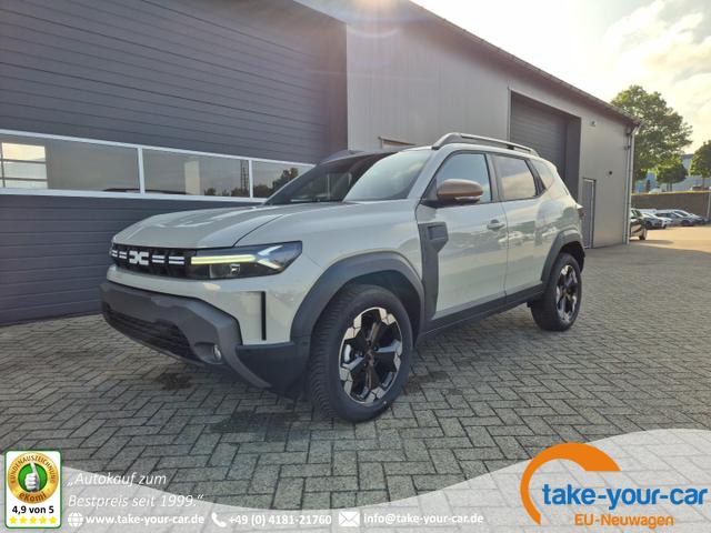 Dacia Duster - Extreme 4x4 130PS 1.2 TCe 4x Kamera Lenkradheizung Sitzheizung Klimaautomatik Teil-Leder elektr.Parkbremse Bluetooth Apple Carplay Android Auto PDC v+h 2xKeyless 18-LM Ganzj.Reifen Vorlauffahrzeug