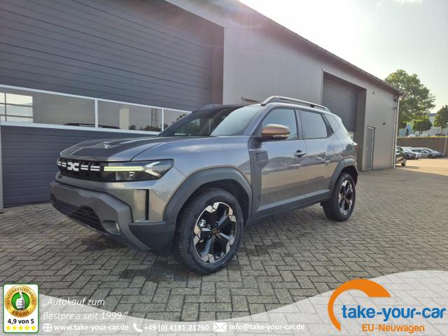Dacia Duster - Extreme 4x4 130PS 1.2 TCe 4x Kamera Lenkradheizung Sitzheizung Klimaautomatik Teil-Leder elektr.Parkbremse Bluetooth Apple Carplay Android Auto PDC v+h 2xKeyless 18-LM Ganzj.Reifen Vorlauffahrzeug