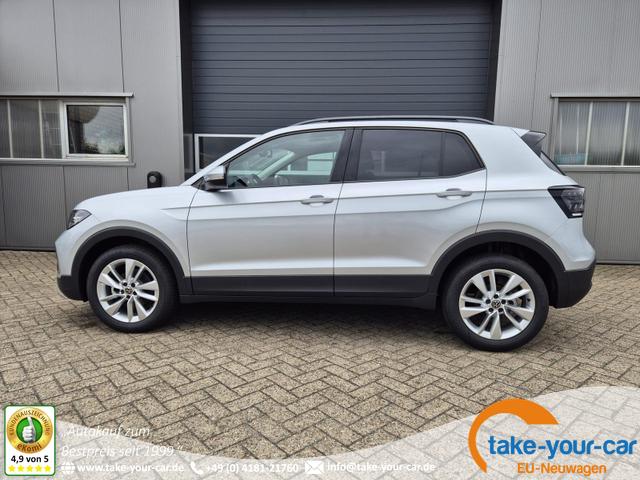 Volkswagen T-Cross - 1.0 TSI 116PS DSG Life LED-Matrix-Scheinwerfer Klimaautomatik Sitzheizung PDC Rückf.Kamera 17-LM abged.Scheiben 2xKeyless DAB+ Bluetooth Touchscreen Apple CarPlay Android Auto Vorlauffahrzeug