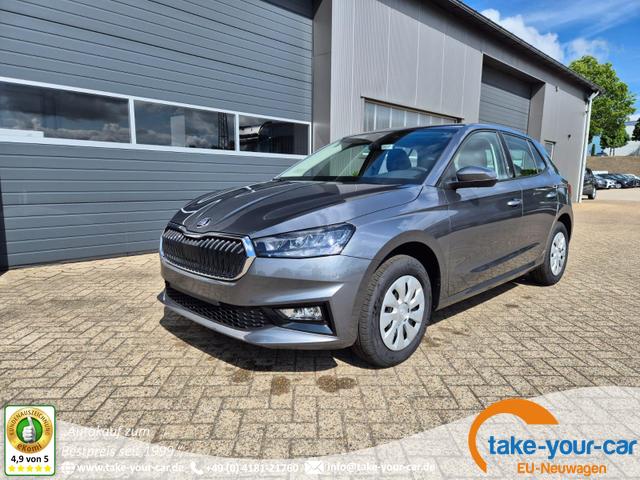 Skoda Fabia - 1.0 TSI 95PS Selection 5-türig Rückf.Kamera Parksensoren Sitzheizung Multifunktionslenkrad Klima Skoda-Radio Bluetooth Touchscreen Tempomat Nebelsch. Apple CarPlay + Android Auto Vorlauffahrzeug