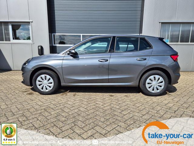 Skoda Fabia - 1.0 TSI 95PS Selection 5-türig Rückf.Kamera Parksensoren Sitzheizung Multifunktionslenkrad Klima Skoda-Radio Bluetooth Touchscreen Tempomat Nebelsch. Apple CarPlay + Android Auto Vorlauffahrzeug