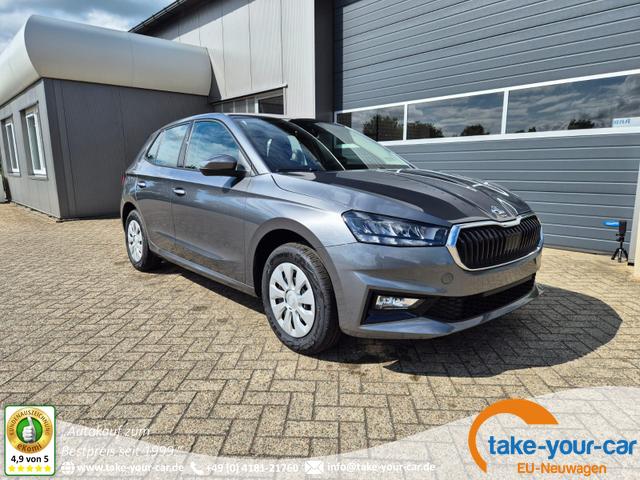 Skoda Fabia - 1.0 TSI 95PS Selection 5-türig Rückf.Kamera Parksensoren Sitzheizung Multifunktionslenkrad Klima Skoda-Radio Bluetooth Touchscreen Tempomat Nebelsch. Apple CarPlay + Android Auto Vorlauffahrzeug