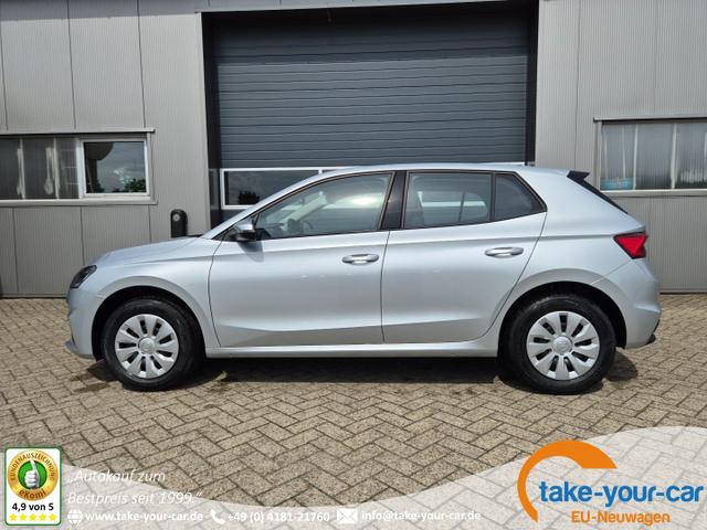 Skoda Fabia - 1.0 TSI 95PS Selection 5-türig Rückf.Kamera Parksensoren Sitzheizung Multifunktionslenkrad Klima Skoda-Radio Bluetooth Touchscreen Tempomat Nebelsch. Apple CarPlay + Android Auto Vorlauffahrzeug