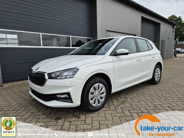 Skoda Fabia - 1.0 TSI 95PS Selection 5-türig Rückf.Kamera Parksensoren Sitzheizung Multifunktionslenkrad Klima Skoda-Radio Bluetooth Touchscreen Tempomat Nebelsch. Apple CarPlay + Android Auto Vorlauffahrzeug