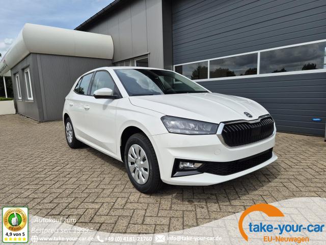 Skoda Fabia - 1.0 TSI 95PS Selection 5-türig Rückf.Kamera Parksensoren Sitzheizung Multifunktionslenkrad Klima Skoda-Radio Bluetooth Touchscreen Tempomat Nebelsch. Apple CarPlay + Android Auto Vorlauffahrzeug