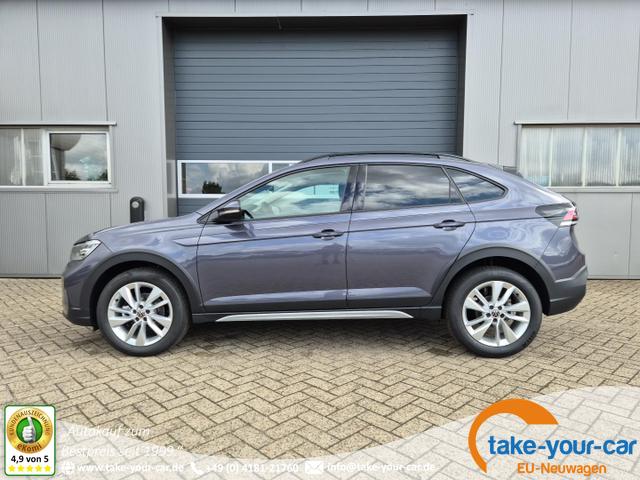 Volkswagen Taigo - 1.0 TSI 116PS DSG Life LED-Matrix-Scheinwerfer Klimaautomatik Sitzheizung PDC Rückf.Kamera 17-LM abged.Scheiben 2xKeyless DAB+ Bluetooth Touchscreen Apple CarPlay Android Auto Vorlauffahrzeug