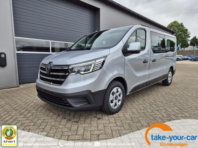 Renault Trafic - Combi L2 2.0 dCi 150PS Grand Evolution 9-Sitzer Rollstuhlrampe Rollstuhlsicherung Schiebetür l+r Klima v+h DAB Bluetooth Touchscreen Apple CarPlay Android Auto PDC Rückf.Kamera Vorlauffahrzeug