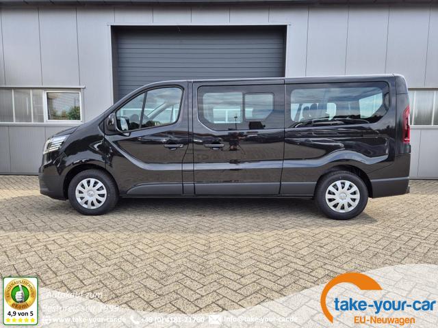 Renault Trafic - Combi L2 2.0 dCi 150PS Grand Evolution 9-Sitzer Rollstuhlrampe Rollstuhlsicherung Schiebetür l+r Klima v+h DAB Bluetooth Touchscreen Apple CarPlay Android Auto PDC Rückf.Kamera Vorlauffahrzeug