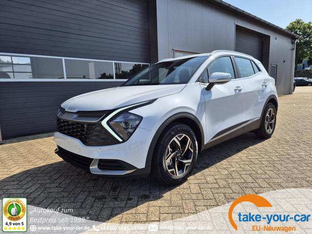 Kia Sportage - Vision 1.6 T-GDi MHEV 160PS Sitzheizung Lenkradheizung Klimaautomatik Navi Bluetooth Touchscreen Apple CarPlay Android Auto PDC v+h Rückf.Kamera Tempomat 17"LM Vorlauffahrzeug