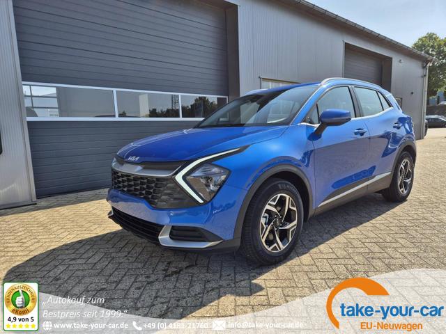 Kia Sportage - Vision 1.6 T-GDi MHEV 160PS Automatik Sitzheizung Lenkradheizung Klimaautomatik Navi Bluetooth Touchscreen Apple CarPlay Android Auto PDC v+h Rückf.Kamera Tempomat 17"LM Vorlauffahrzeug