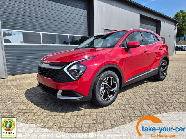 Kia Sportage - Vision 1.6 T-GDi MHEV 160PS Automatik Sitzheizung Lenkradheizung Klimaautomatik Navi Bluetooth Touchscreen Apple CarPlay Android Auto PDC v+h Rückf.Kamera Tempomat 17"LM Vorlauffahrzeug
