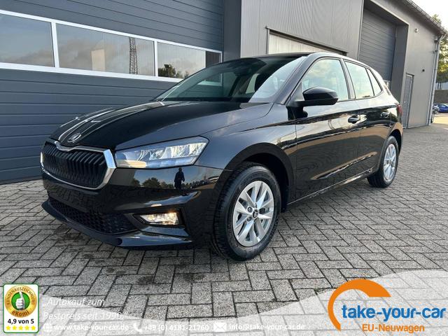 Skoda Fabia - 1.0 TSI 115PS DSG Selection 5-türig 15"LM Rückf.Kamera Parksensoren Sitzheizung Multifunktionslenkrad Klima Skoda-Radio Bluetooth Touchscreen Tempomat Nebelsch. Apple CarPlay + Android Auto Vorlauffahrzeug