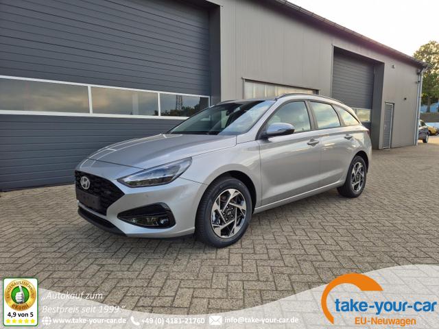 Hyundai i30 Kombi - 1.5 T-GDI 95PS Sitzheizung Lenkradheizung Klima ACC Navi Apple CarPlay + Android Auto PDC v+h Rückf.Kamera 16-LM Vorlauffahrzeug