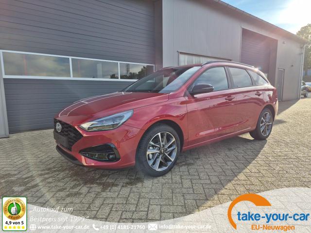 Hyundai i30 Kombi - 1.5 T-GDI 95PS Sitzheizung Lenkradheizung Klimaautomatik ACC Navi Apple CarPlay + Android Auto PDC v+h Rückf.Kamera 17-LM Vorlauffahrzeug