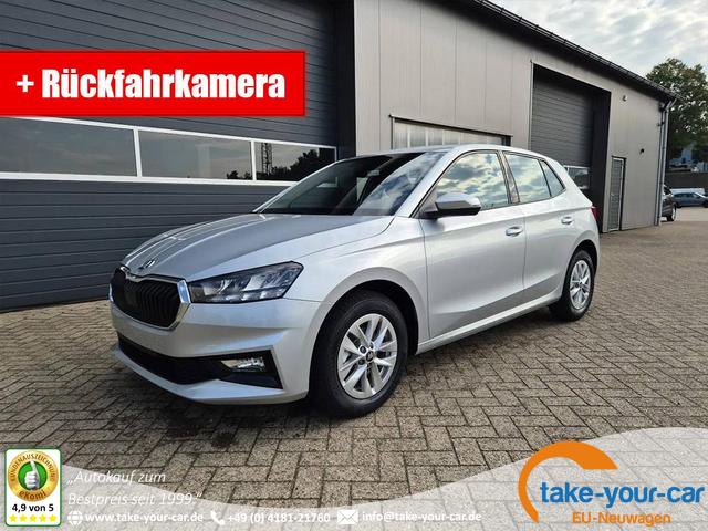 Skoda Fabia - 1.0 TSI 115PS DSG Selection 5-türig 15"LM Rückf.Kamera Parksensoren Sitzheizung Multifunktionslenkrad Klima Skoda-Radio Bluetooth Touchscreen Tempomat Nebelsch. Apple CarPlay + Android Auto Vorlauffahrzeug