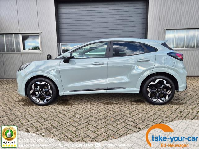 Ford Puma - ST-Line X 1.0 EcoBoost Hybrid 125PS Automatik NEUES MODELL 360°Kamera AbstandsTempomat el.Heckklappe Premium Leder (Sensico) B+O-Sound Klimaautomatik Sitzheizung Lenkradheizung Frontscheibe beheizb. Ford-Navi SYNC4 Bluetooth Apple CarPlay Android A Vorlauffahrzeug