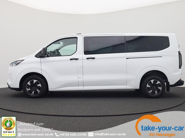 Ford Transit Custom - Kombi 9-Sitzer L2 2.5 Duratec PHEV 233PS Automatik Trend 3,4t Klimaautomatik Frontscheibe beheizb. Rückf.kamera PDC v+h Tempomat Navi Bluetooth Touchscreen Apple CarPlay Android Auto Ganzj.Reifen Vorlauffahrzeug