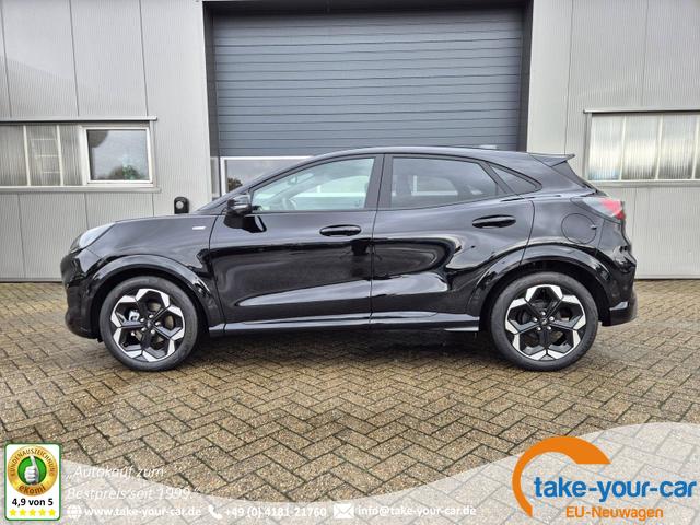 Ford Puma - ST-Line X 1.0 EcoBoost Hybrid 125PS Automatik NEUES MODELL 360°Kamera AbstandsTempomat el.Heckklappe Premium Leder (Sensico) B+O-Sound Klimaautomatik Sitzheizung Lenkradheizung Frontscheibe beheizb. Ford-Navi SYNC4 Bluetooth Apple CarPlay Android A Vorlauffahrzeug