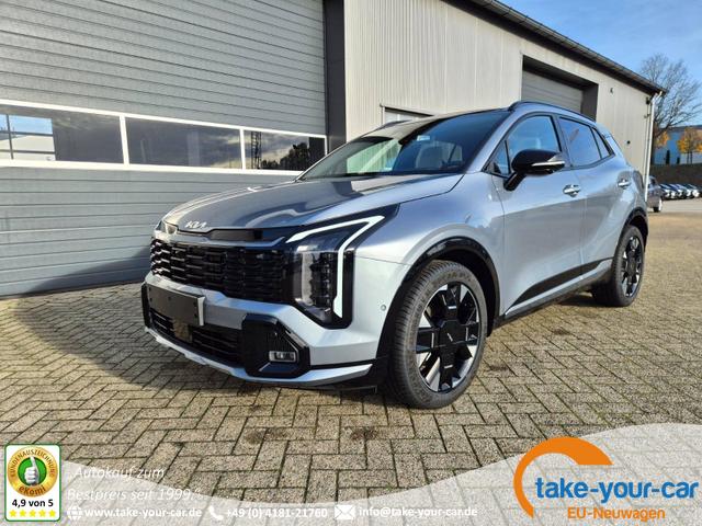 Kia Sportage - 1.6 T-GDi 180PS 4x4 AWD Automatik GT-Line NEUES MODELL MY26 FACELIFT elektr. PanoDach HUD 4xSitzheizung Lenkradheizung Teil-Leder Harman/Kardon-Sound Heckklappe Klimaautomatik ACC Navi PDC v+h 360°Kamera 19"LM 2xKeyless Apple CarPlay An Vorlauffahrzeug