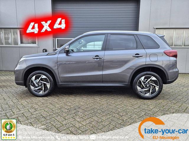 Suzuki Vitara - Comfort+ 110PS Automatik MHEV 4x4 ALLGRIP 1.4 Boosterjet Allrad Teilleder Navi Klimaautomatik Sitzheizung ACC PDC v+h Rückf.Kamera Suzuki-Radio Apple CarPlay Android Auto Touchscreen 2xKeyless 17-LM Vorlauffahrzeug