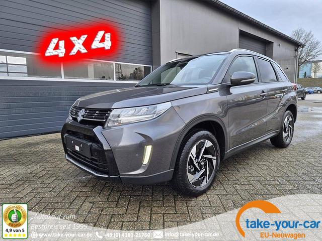 Suzuki Vitara - Comfort+ 110PS Automatik MHEV 4x4 ALLGRIP 1.4 Boosterjet Allrad Teilleder Navi Klimaautomatik Sitzheizung ACC PDC v+h Rückf.Kamera Suzuki-Radio Apple CarPlay Android Auto Touchscreen 2xKeyless 17-LM Vorlauffahrzeug