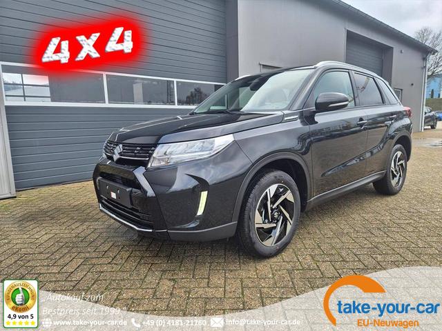 Suzuki Vitara - Comfort+ 110PS Automatik MHEV 4x4 ALLGRIP 1.4 Boosterjet Allrad Teilleder Navi Klimaautomatik Sitzheizung ACC PDC v+h Rückf.Kamera Suzuki-Radio Apple CarPlay Android Auto Touchscreen 2xKeyless 17-LM Vorlauffahrzeug