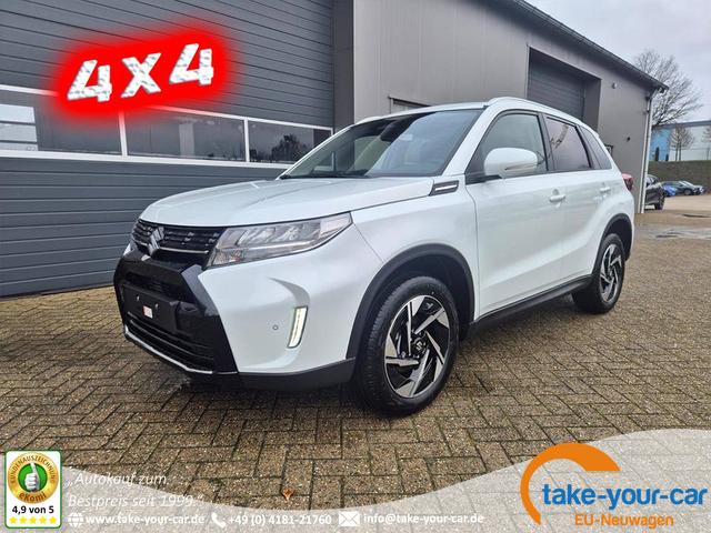 Suzuki Vitara - Comfort+ 110PS Automatik MHEV 4x4 ALLGRIP 1.4 Boosterjet Allrad Teilleder Navi Klimaautomatik Sitzheizung ACC PDC v+h Rückf.Kamera Suzuki-Radio Apple CarPlay Android Auto Touchscreen 2xKeyless 17-LM Vorlauffahrzeug