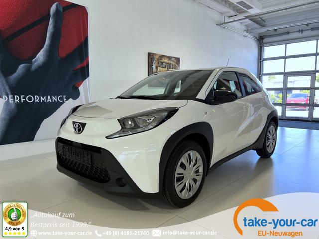 Toyota Aygo X - Business Edition 1,0-l-VVT-i 53 kW (72 PS) Sitzheizung, Klimaanlage, Radio, DAB, Apple CarPlay, Android Auto, Bluetooth, Freisprecheinrichtung, Rückfahrkamera, Verkehrszeichenerkennung, uvm. Vorlauffahrzeug
