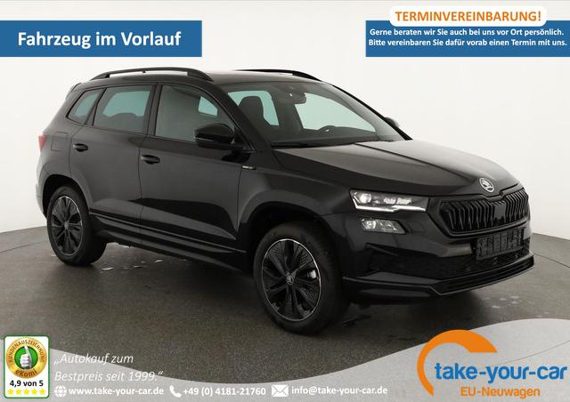 Skoda Karoq - Sportline 4x4 2.0 TDI DSG Sportline, Pano, AHK, Matrix, Navi, 5-J. Garantie Vorlauffahrzeug