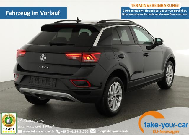 Volkswagen T-Roc - Life 1.5 TSI DSG, LED, Kamera, Parklenk, Winter, 17-Zoll Vorlauffahrzeug