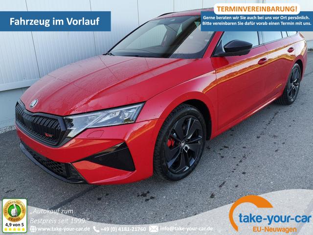 Skoda Octavia Combi - 2.0 TSI 195 kW RS Kombi ABT 2.0TSI Pano Matrix Area AHK Sound GV5 Vorlauffahrzeug