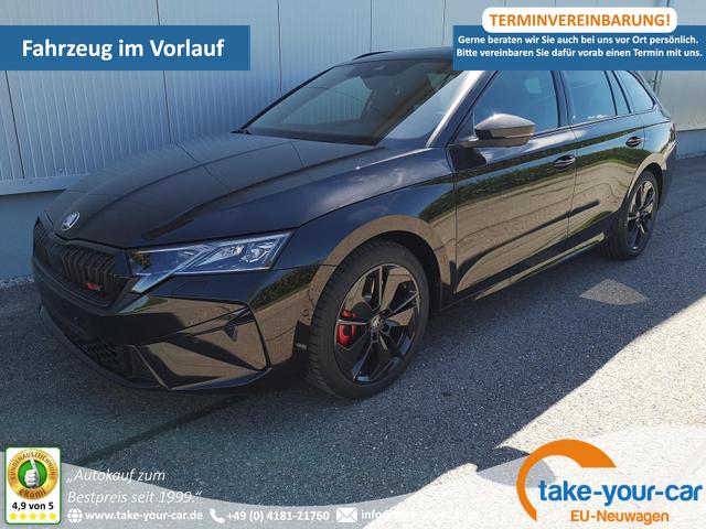 Skoda Octavia Combi - 2.0 TSI 195 kW RS Kombi ABT 2.0TSI Pano Matrix Area AHK Sound GV5 Vorlauffahrzeug
