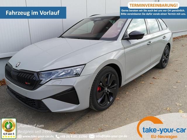 Skoda Octavia Combi - 2.0 TSI 195 kW RS Kombi ABT 2.0TSI Pano Matrix Area AHK Sound GV5 Vorlauffahrzeug