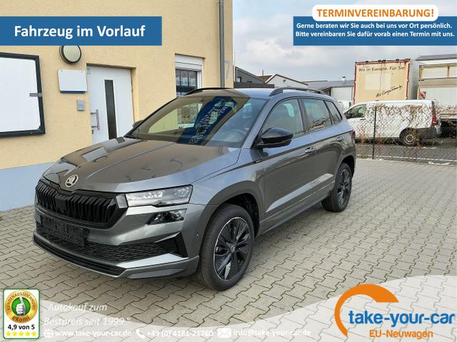 Skoda Karoq - Sportline 5J.G. Sound Amundsen Matrix 360° ParkAssist Diebstahlw. Vorlauffahrzeug