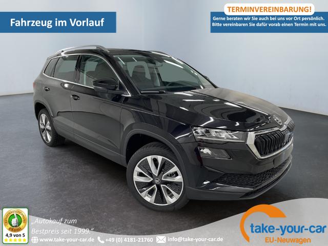 Skoda Karoq - Selection 1.5 TSI DSG 150PS/110kW 2026 +AHK +18"ALU +KESSY +BHZ. Lenkrad Vorlauffahrzeug