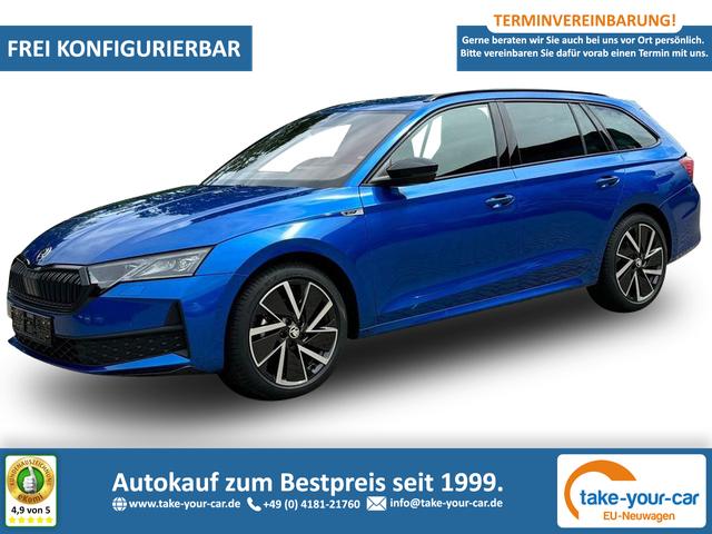Skoda Octavia Combi - Sportline (PLUS+) KAMERA+ACC+EL. HECKKL+LED+SHZ Bestellfahrzeug 