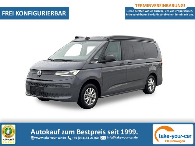 Volkswagen T7 California - Beach Camper KÜCHE+LED+PDC+5 SITZER+AUFSTELLDACH Bestellfahrzeug 