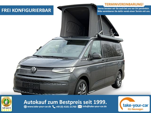 Volkswagen T7 California - Ocean LED+KLIMAAUT+PDC+SHZ+AUFSTELLDACH+4MOTION Bestellfahrzeug 