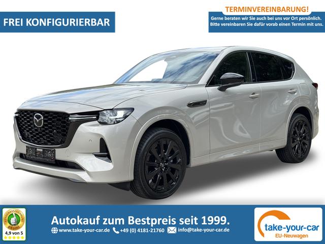 Mazda CX-60 - Homura Plus LEDER+PANO+BOSE+MATRIX+HUD+360°-KAMERA+20" ALU Bestellfahrzeug 
