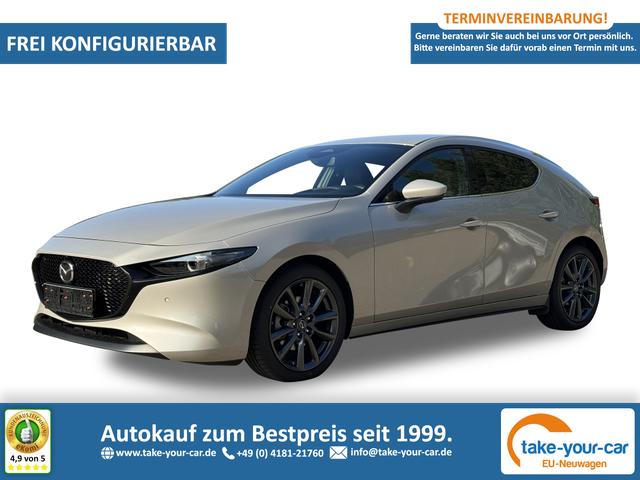 Mazda 3 - Takumi MATRIX+LEDER+BOSE+SHZ+360°-KAMERA+HUD+NAVI+ACC Bestellfahrzeug 