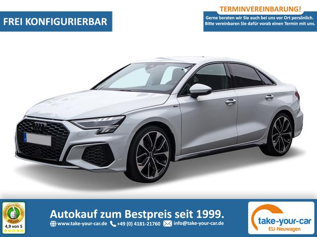 Audi A3 Limousine - S line SHZ+LED+MMI RADIO PLUS+17 LM Bestellfahrzeug 