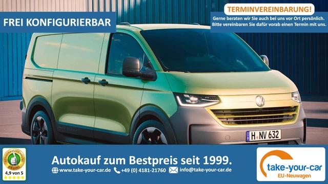 Volkswagen T7 Kastenwagen - kurz 2.0 TDI SCR 81 kW Klima, 70 Liter Tank, Au&szlig;enspiegel klappbar, Fahrerassistenzpaket, elektrische Zusatzheizung Bestellfahrzeug 